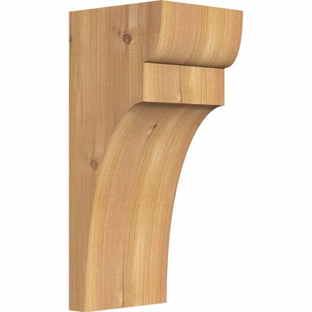 Ekena Millwork Yorktown Smooth Corbel, Western Red Cedar, 5 1/2"W x 6"D x 14"H COR06X06X14YOR00SWR